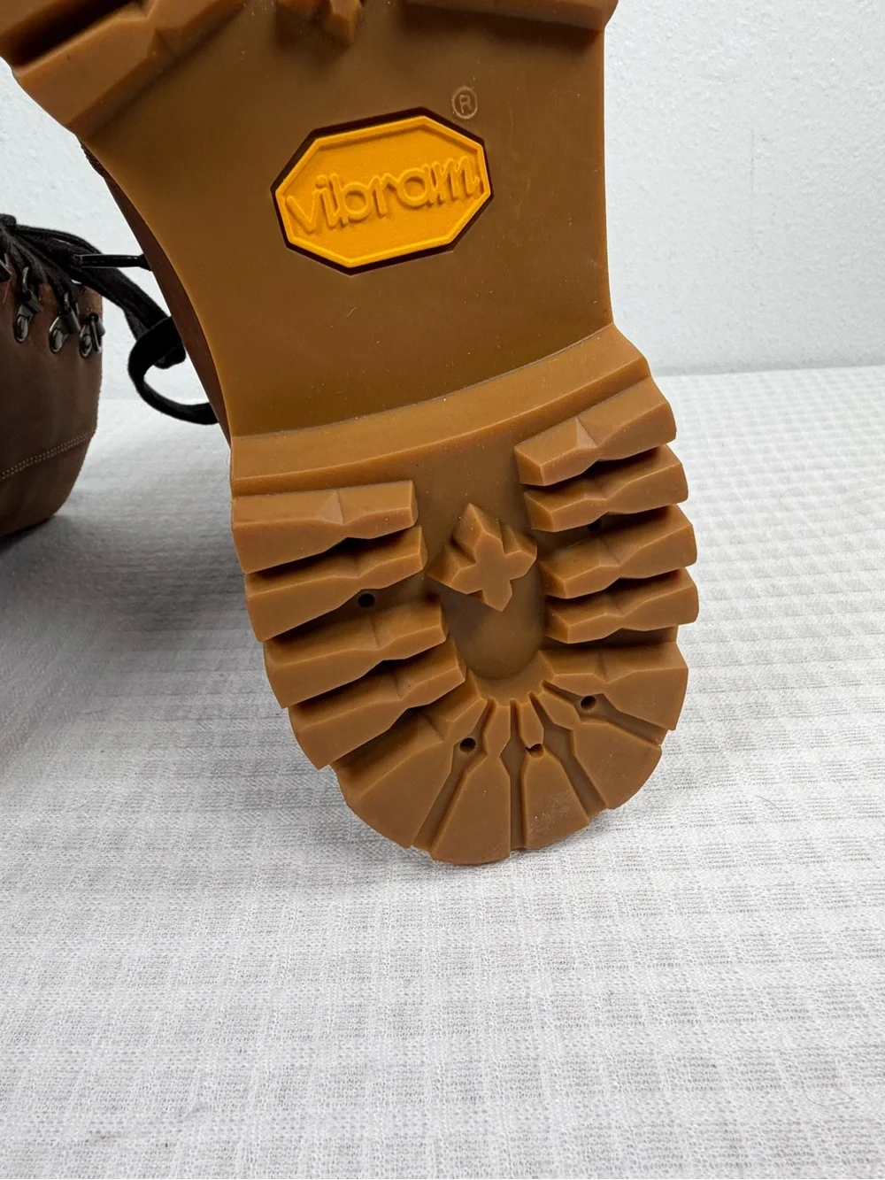 Grenson Brady Men’s Hiker Boots Size 7 US (6 UK) Brown Leather Commando Soles